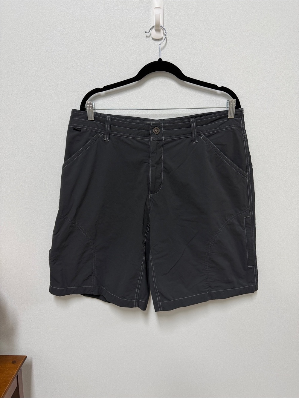 Kuhl Men's Dark Gray Outdoor Hybrid Shorts